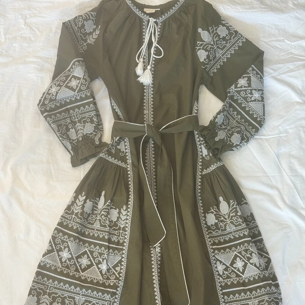 Embroidered Midi Julia Amory Derss